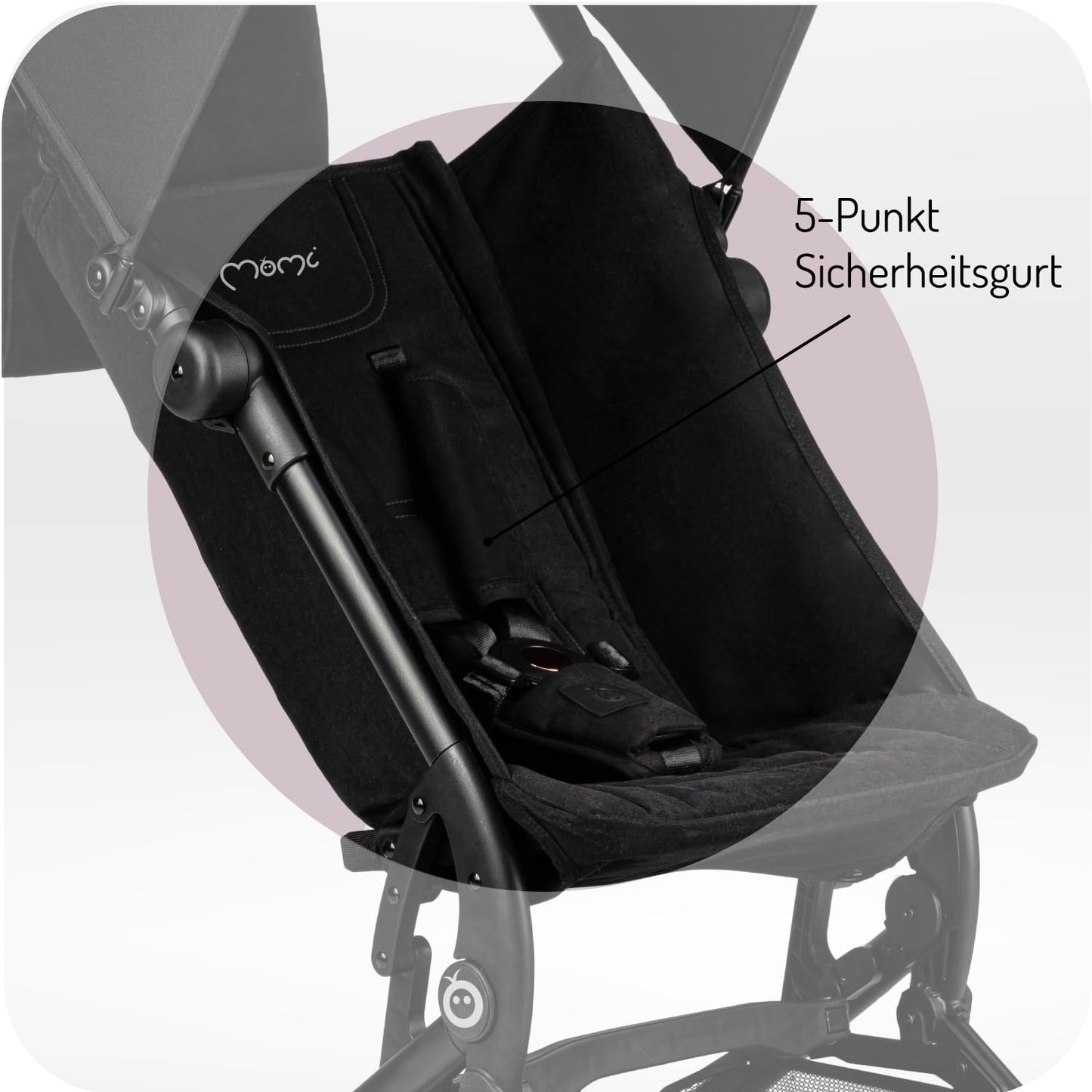 MoMi GRACE leichter Kinderwagen