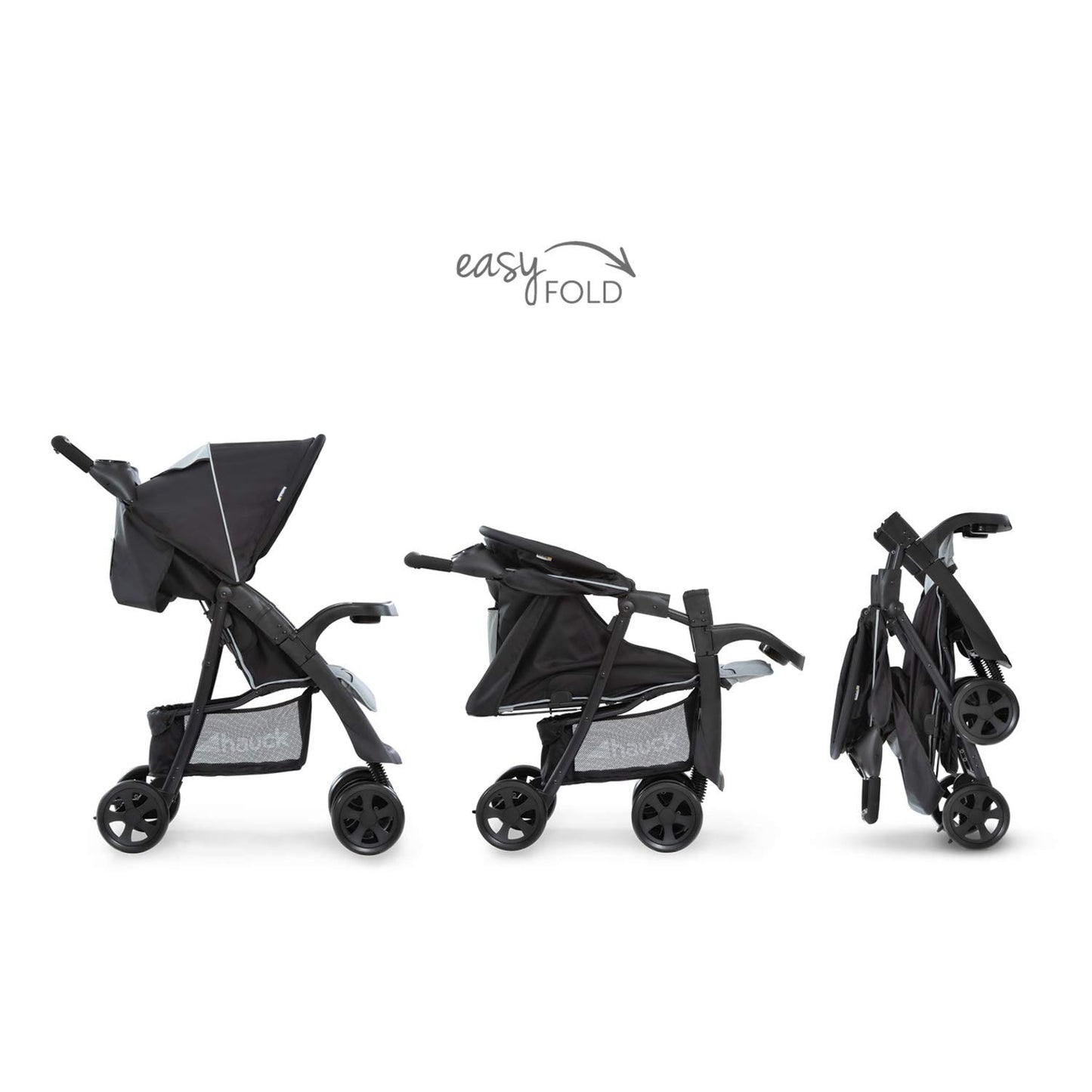 hauck Shopper Neo II, Schwarz Grau