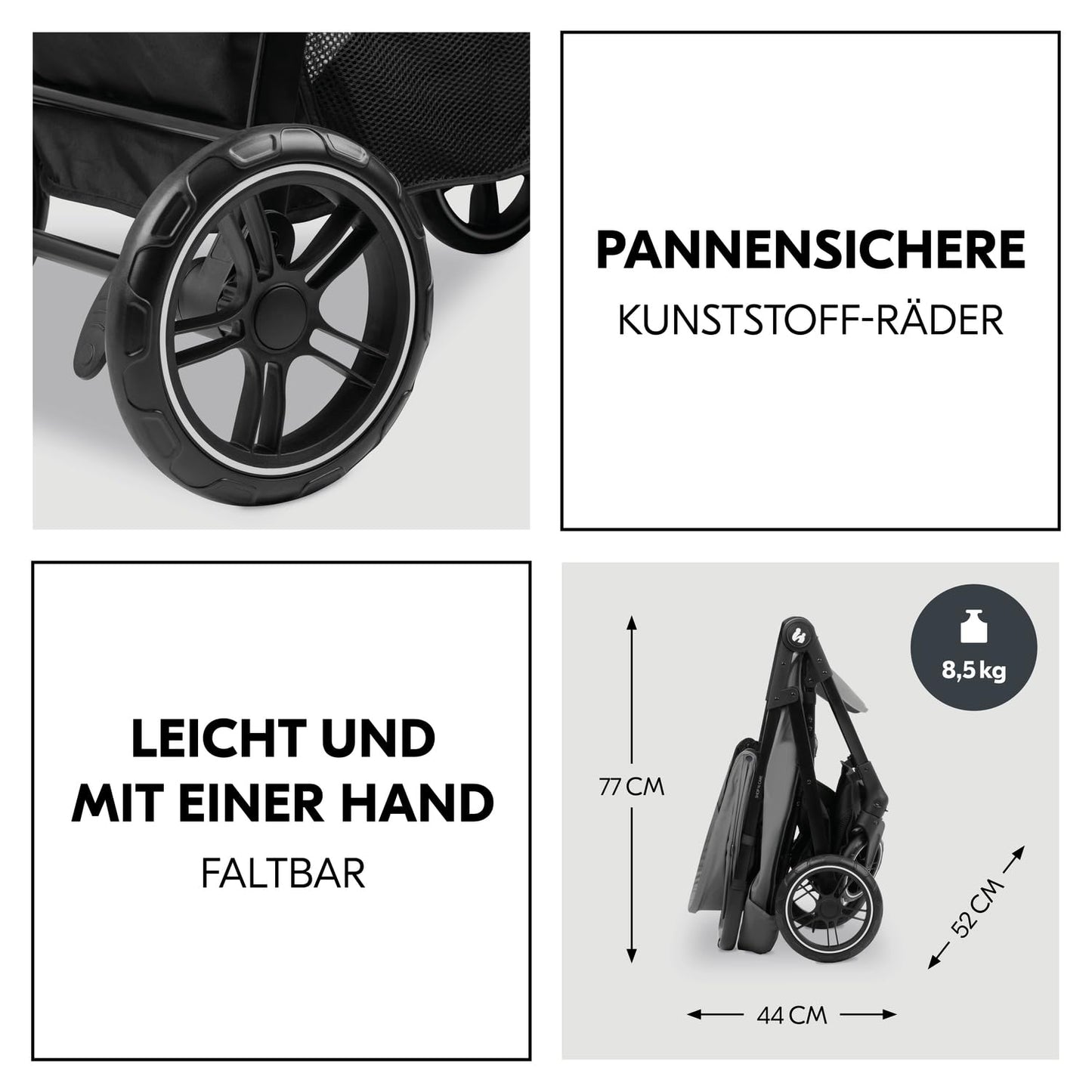 hauck 3in1 Kinderwagen Set Shop N Care Trio Set