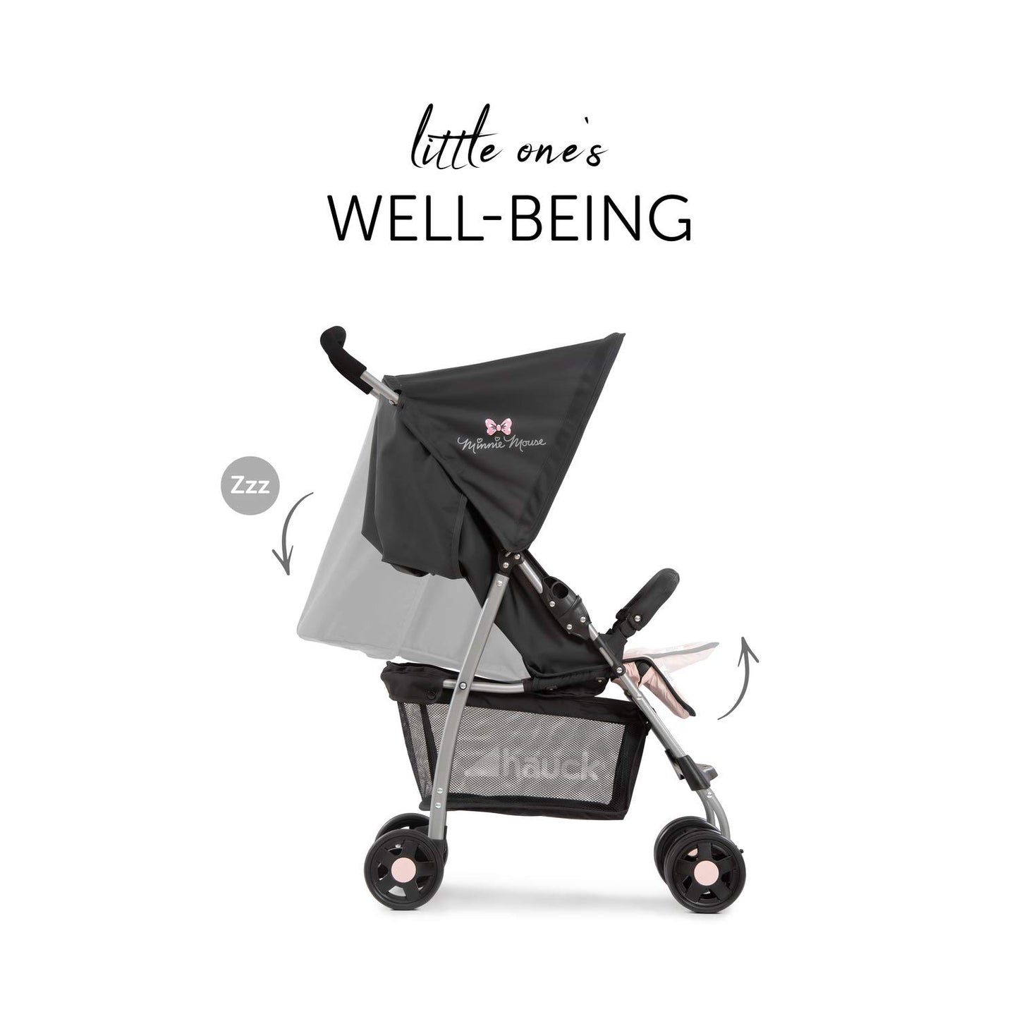 hauck Buggy Sport, Disney Minnie Sweetheart Rosa