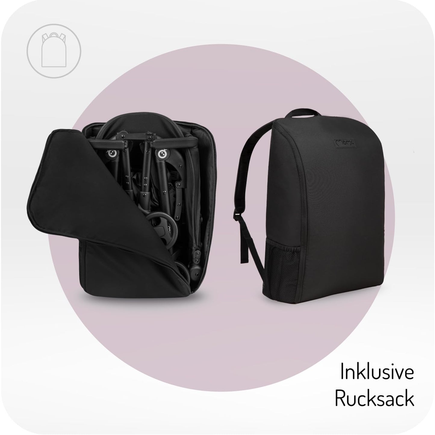 MoMi GRACE leichter Kinderwagen
