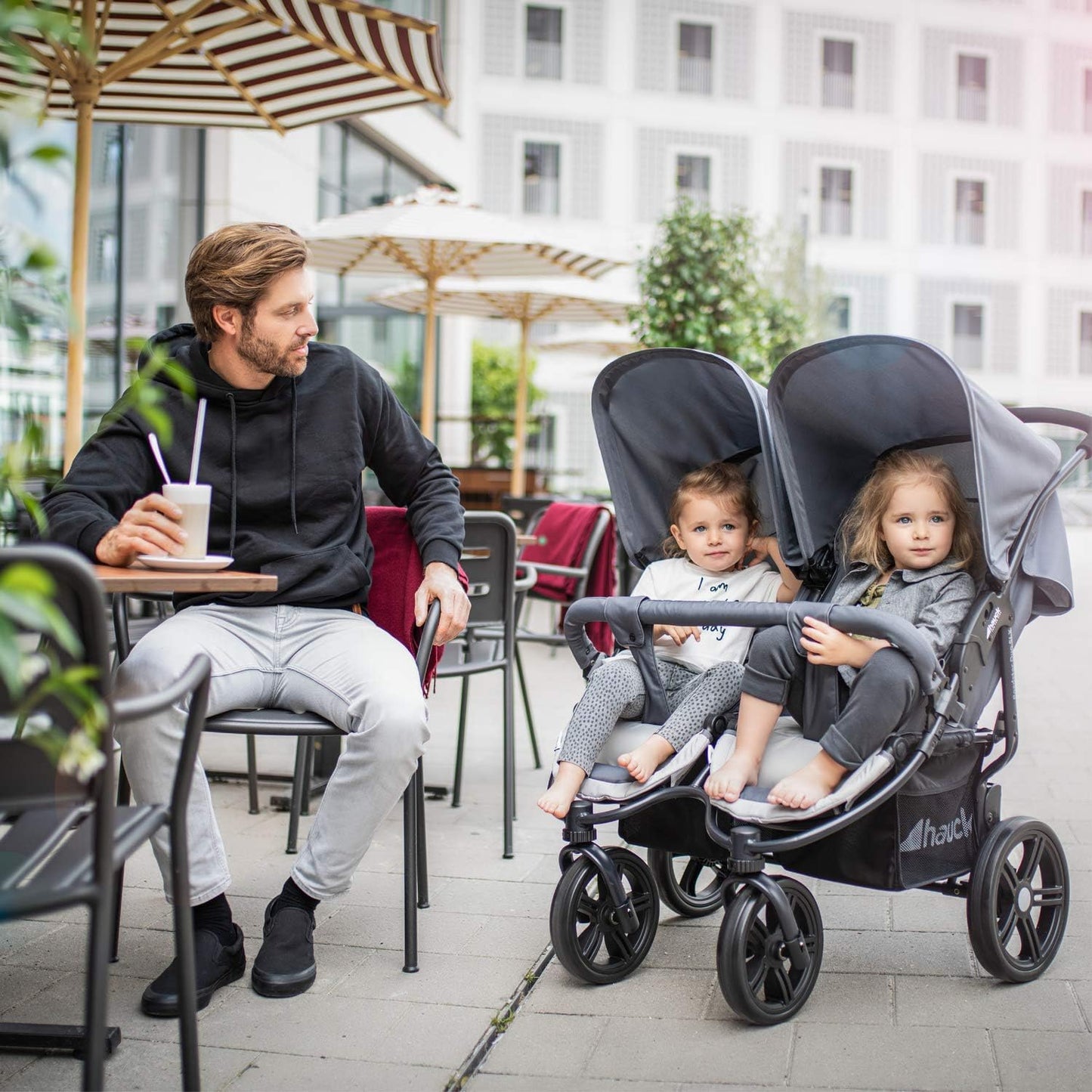 hauck Geschwisterwagen Roadster Duo SLX