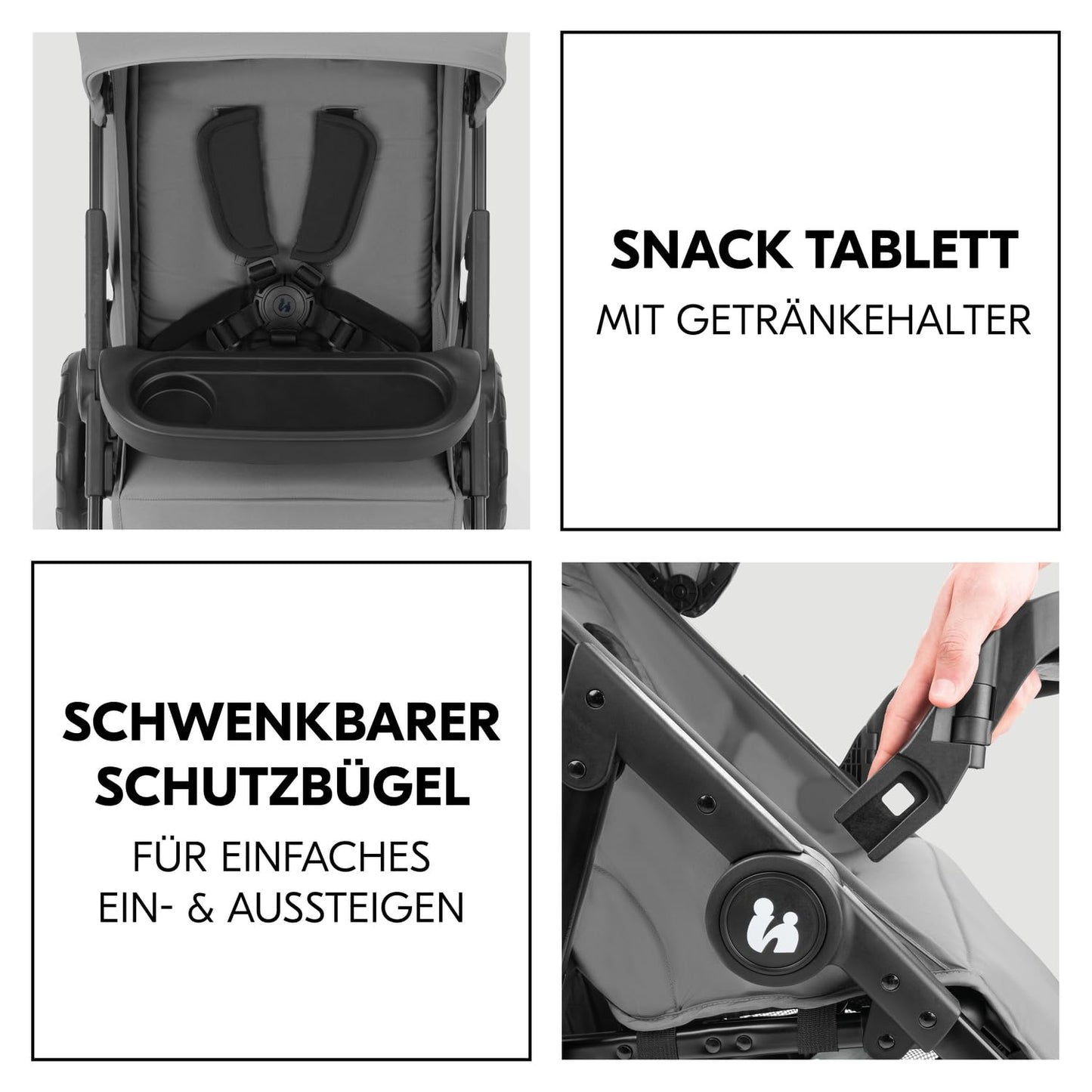 hauck 3in1 Kinderwagen Set Shop N Care Trio Set