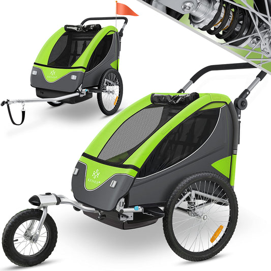 KESSER® Kinderanhänger Fahrradanhänger